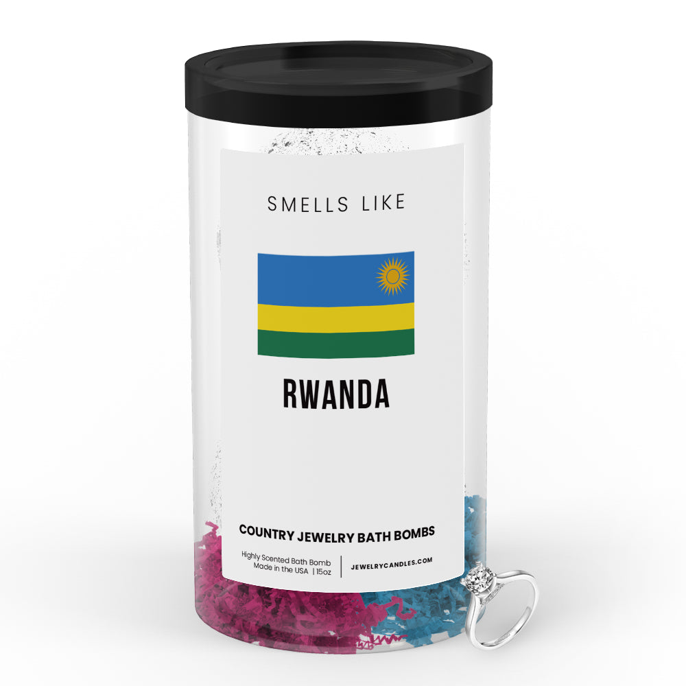 Smells Like Rwanda Country Jewelry Bath Bombs