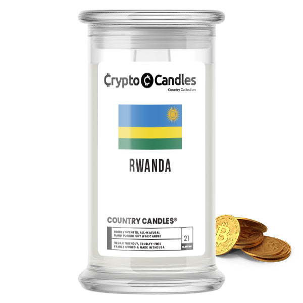 Rwanda Country Crypto Candles