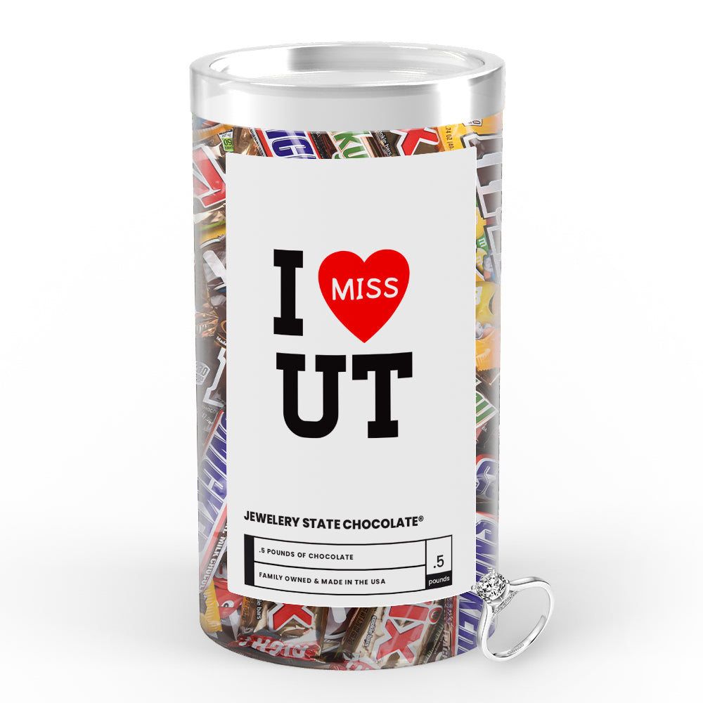 I miss UT Jewelry State Chocolate