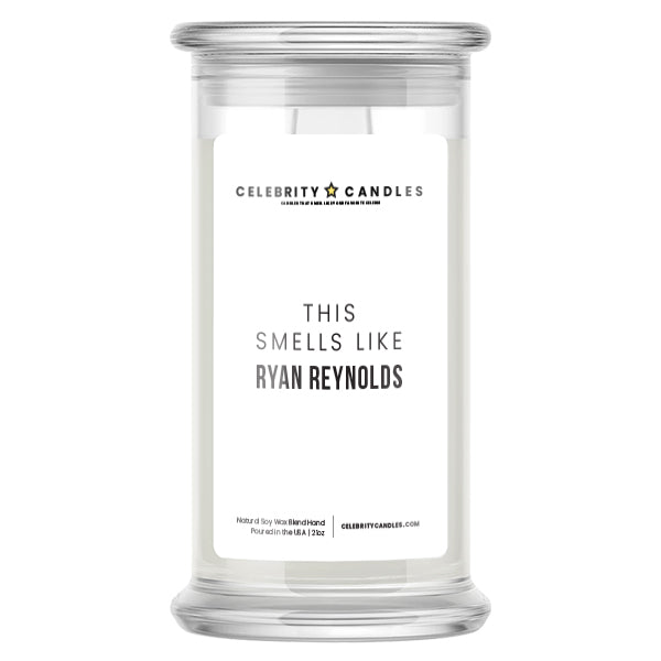 Smells Like Ryan Reynolds Candle | Celebrity Candles | Celebrity Gifts