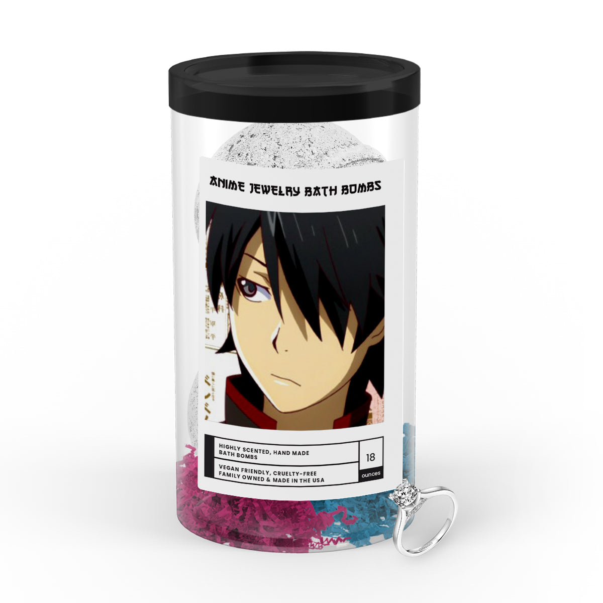 Araragi, Koyomi (阿良々木 暦) | Anime Jewelry Bath Bombs