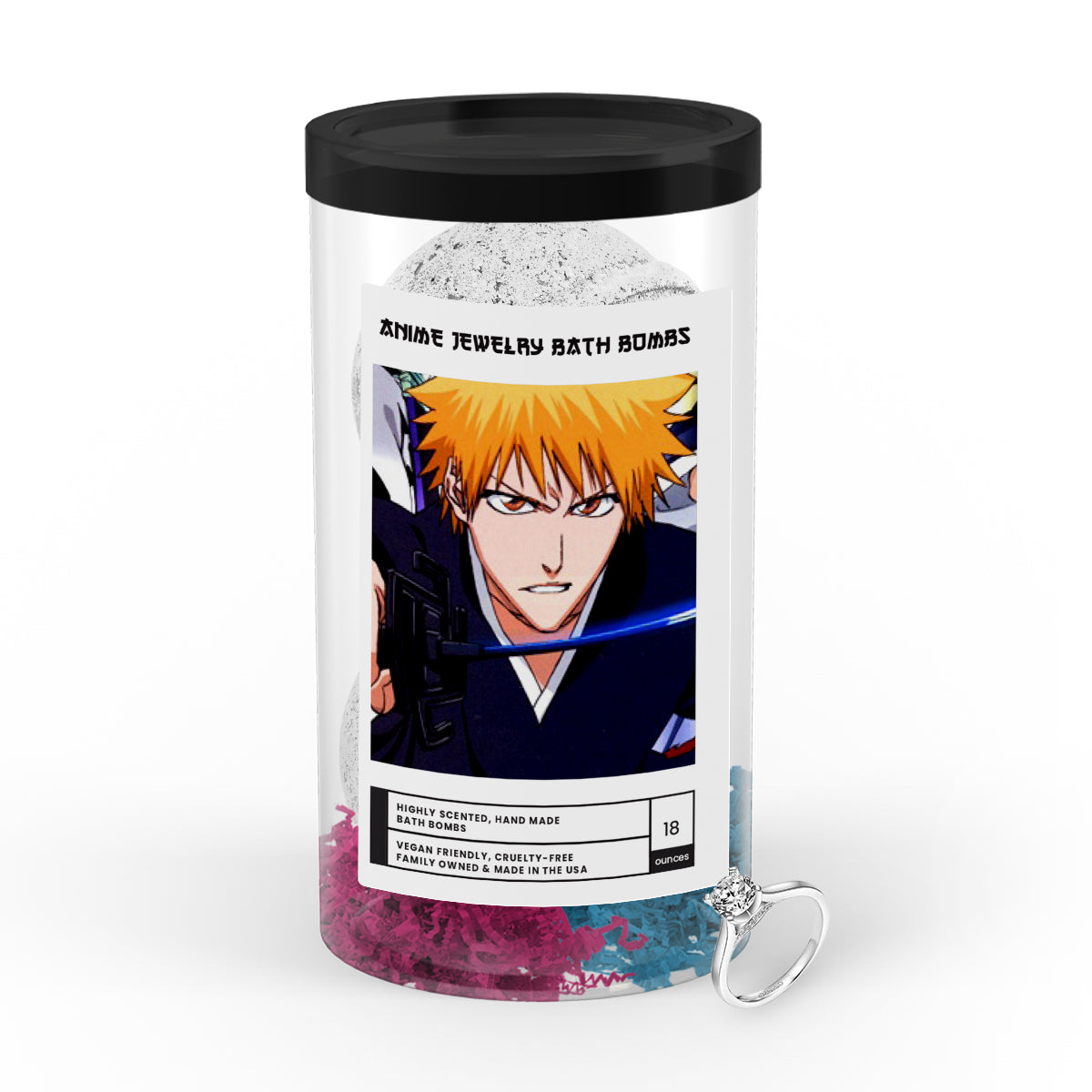 Kurosaki, Ichigo (黒崎 一護) | Anime Jewelry Bath Bombs