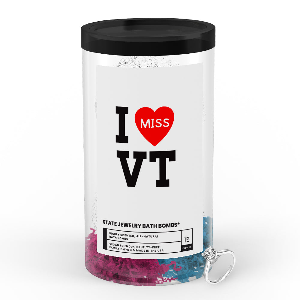 I miss VT State Jewelry Bath Bombs