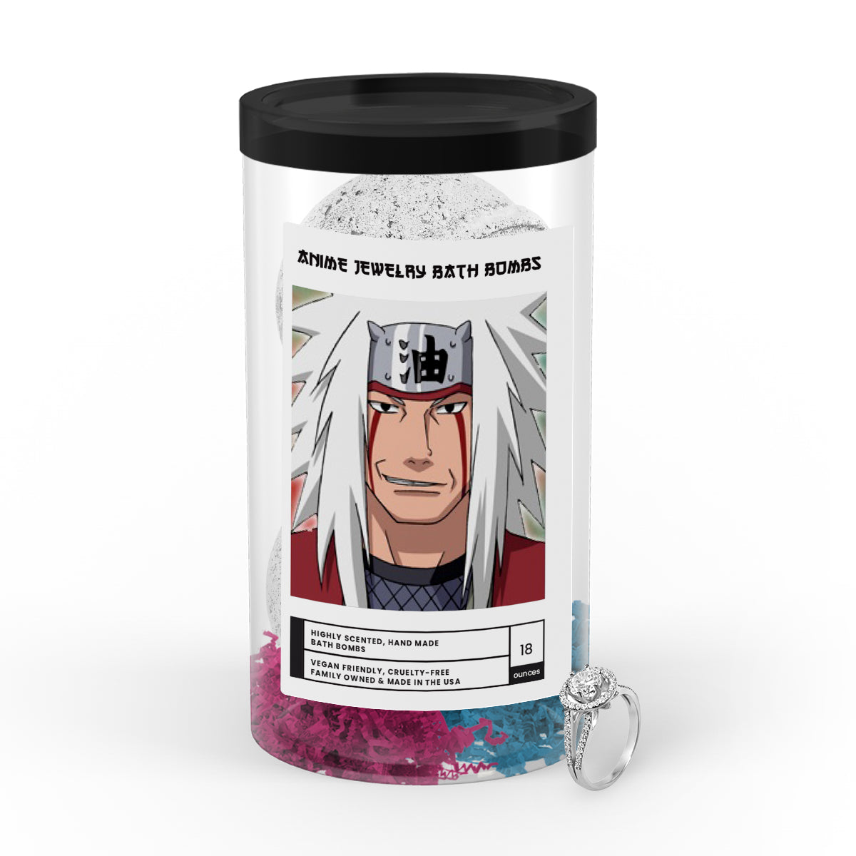 Jiraiya (自来也) | Anime Jewelry Bath Bombs