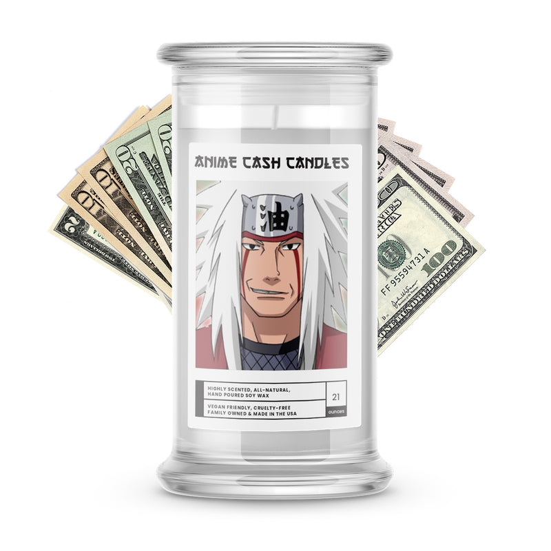 Jiraiya | Anime Cash Candle
