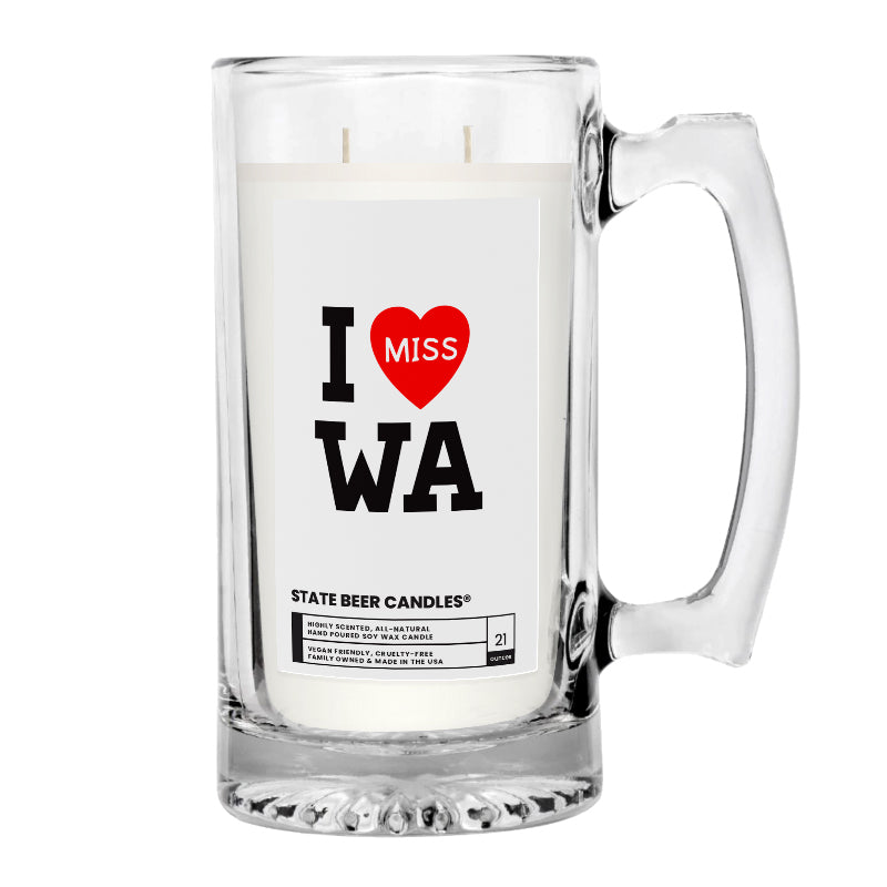 I miss WA State Beer Candles