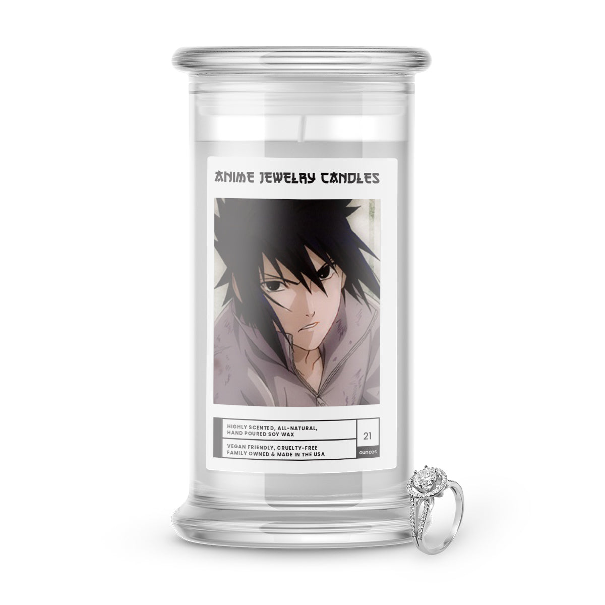 Uchiha, Sasuke | Anime Jewelry Candles