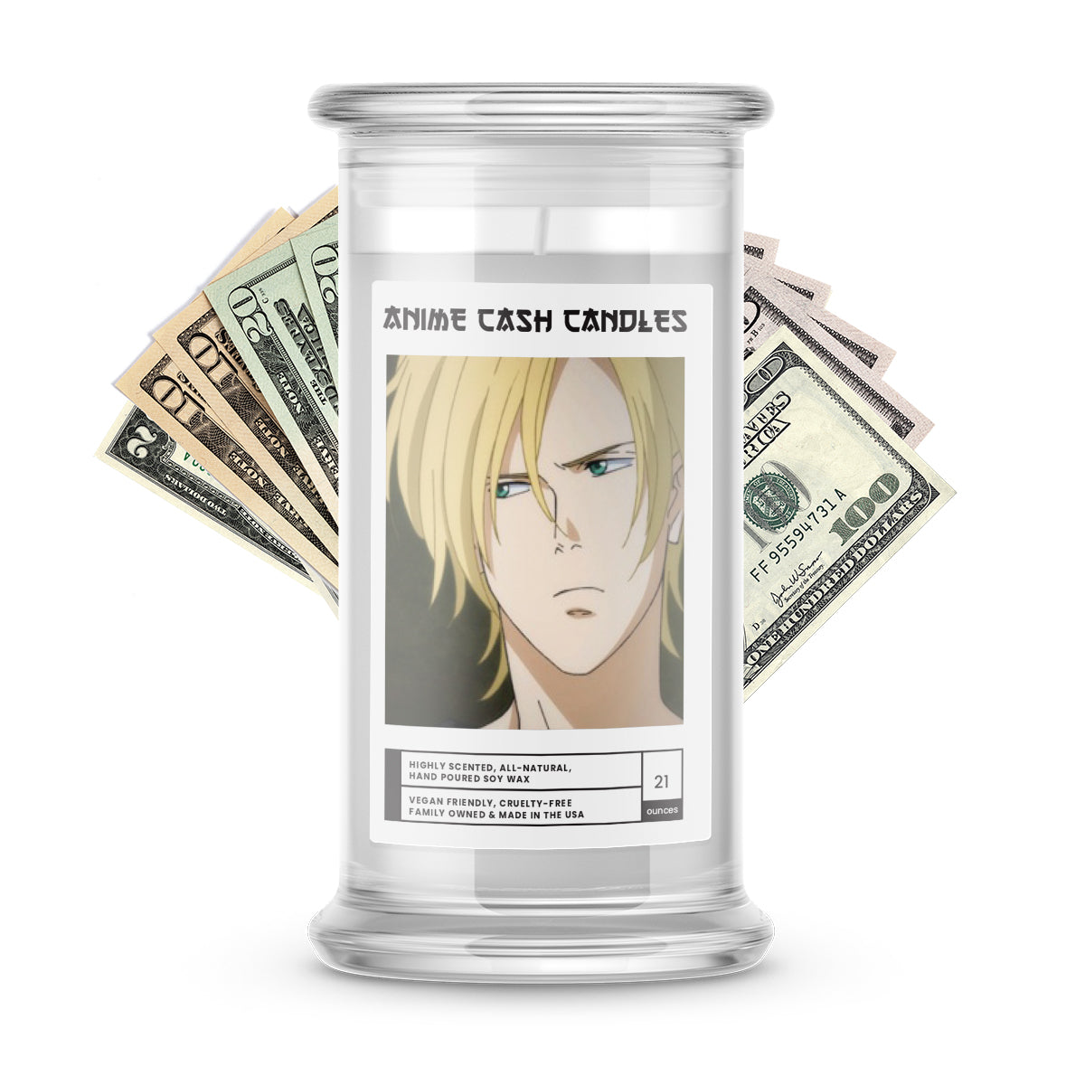 Callenreese, Aslan Jade | Anime Cash Candle