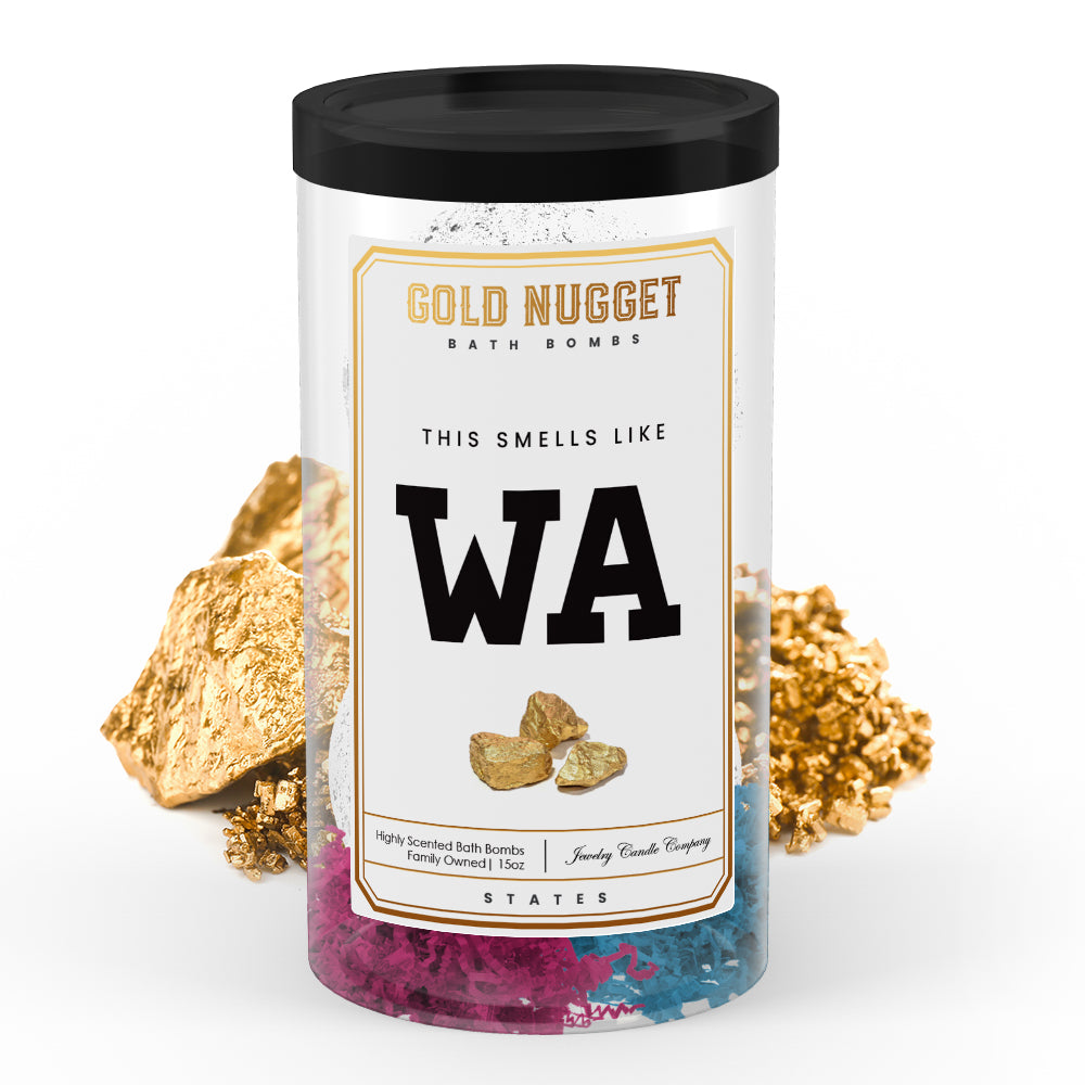 This Smells Like WA State Gold Nugget Bath Bombs