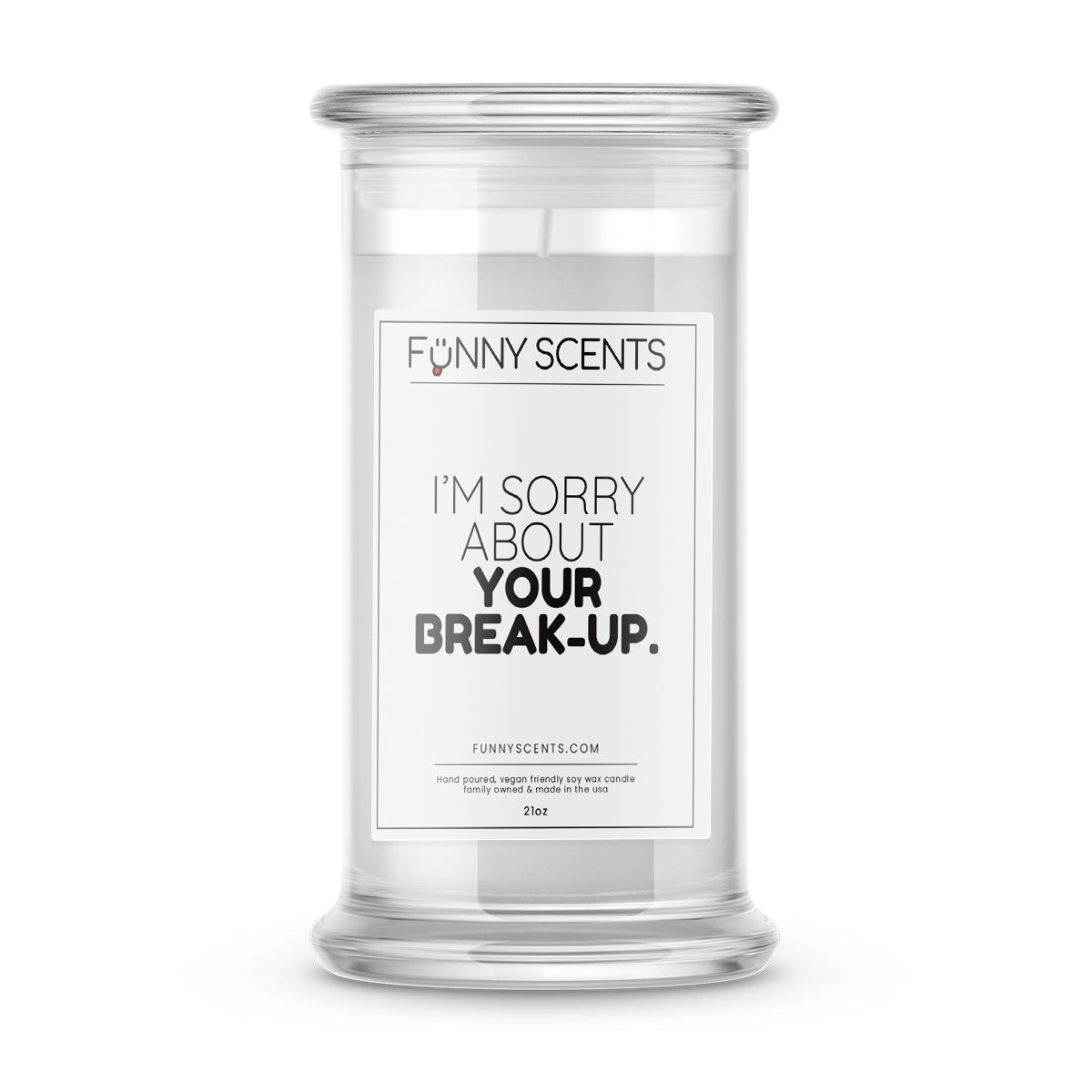 I'm Sorry About your Break-up. Funny Candles