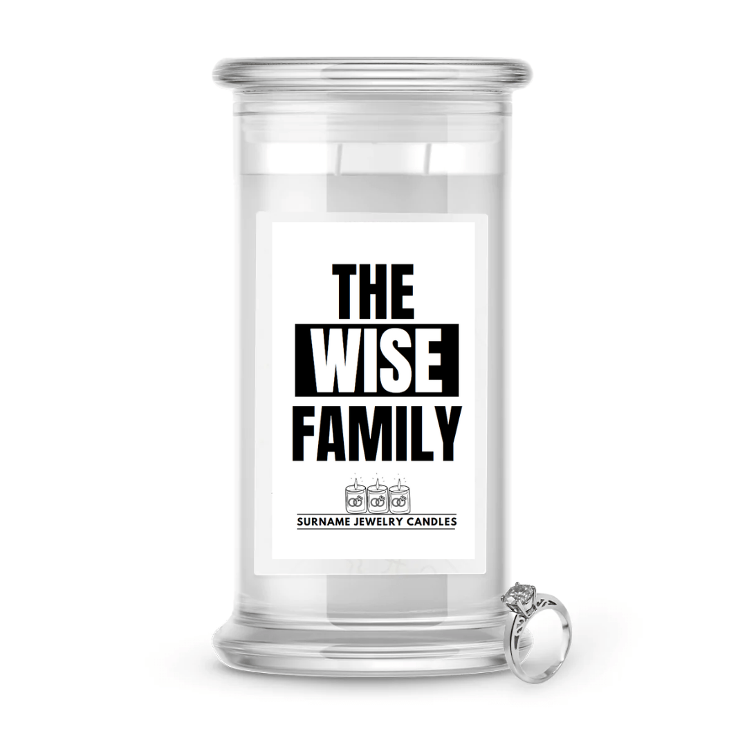 The Wise Family | Surname Jewelry Candles