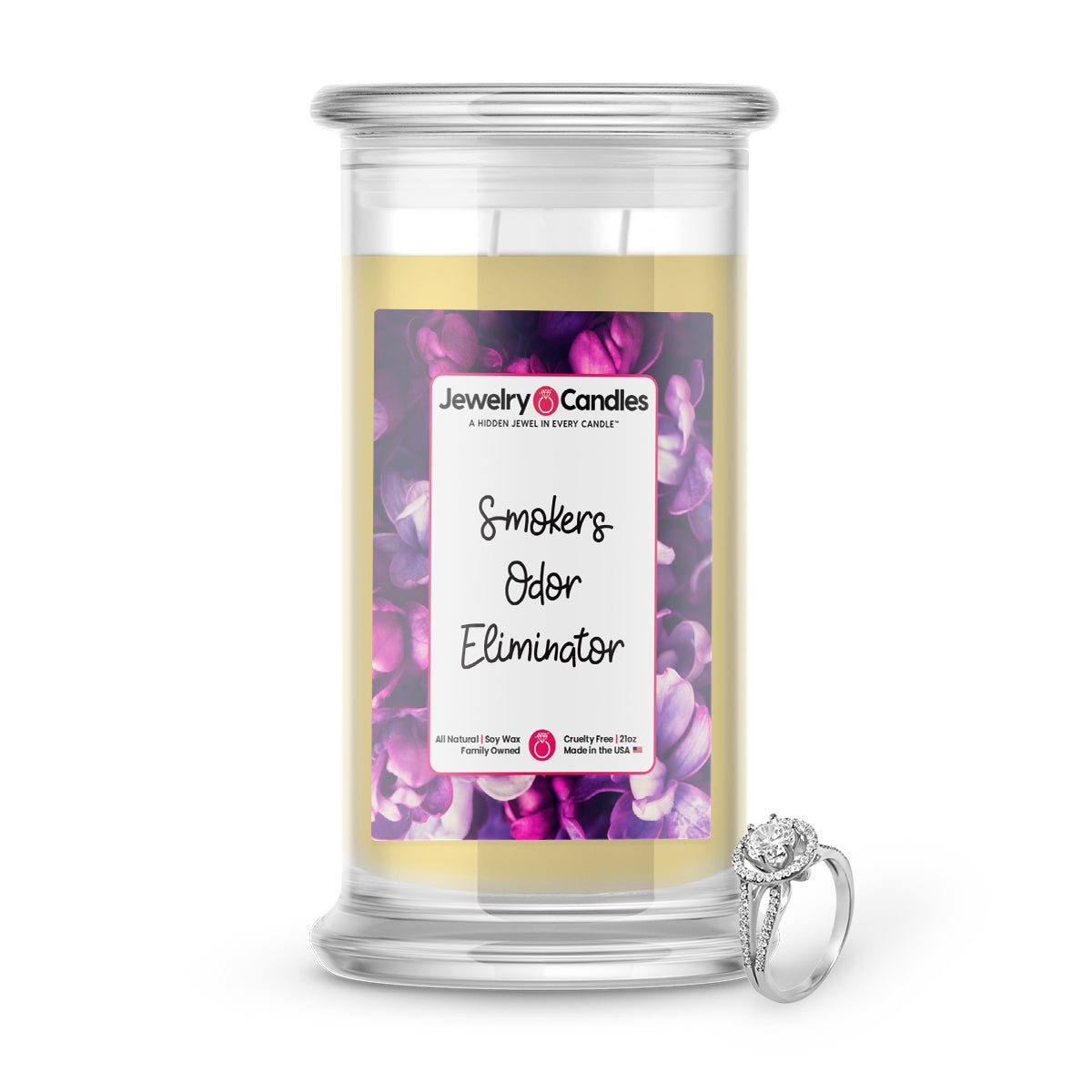 Smoker Odor Eliminator Jewelry Candle