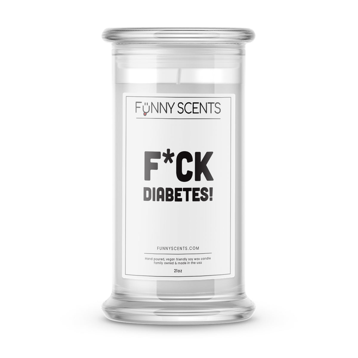 F*ck Diabetes! Funny Candles