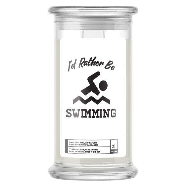 I'd rather be Swimming Candles