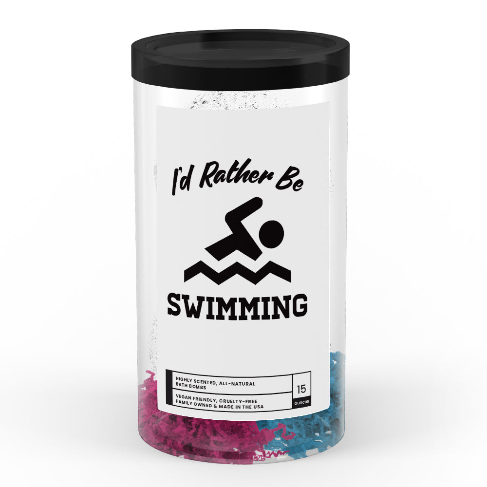 I'd rather be Swimming Bath Bombs