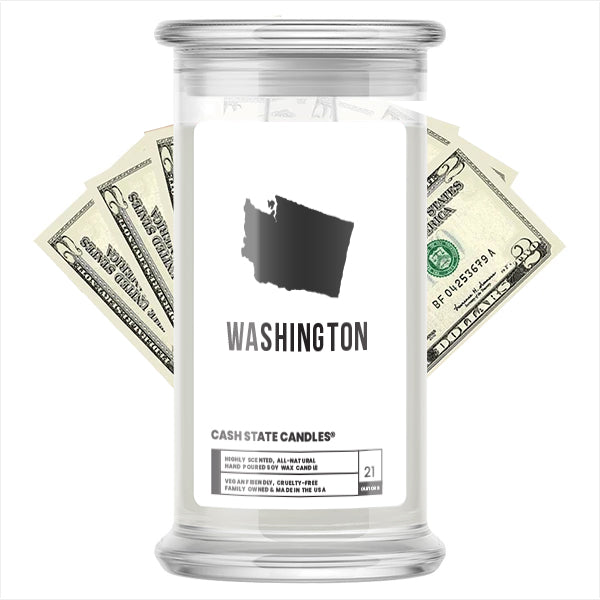 Washington Cash State Candles