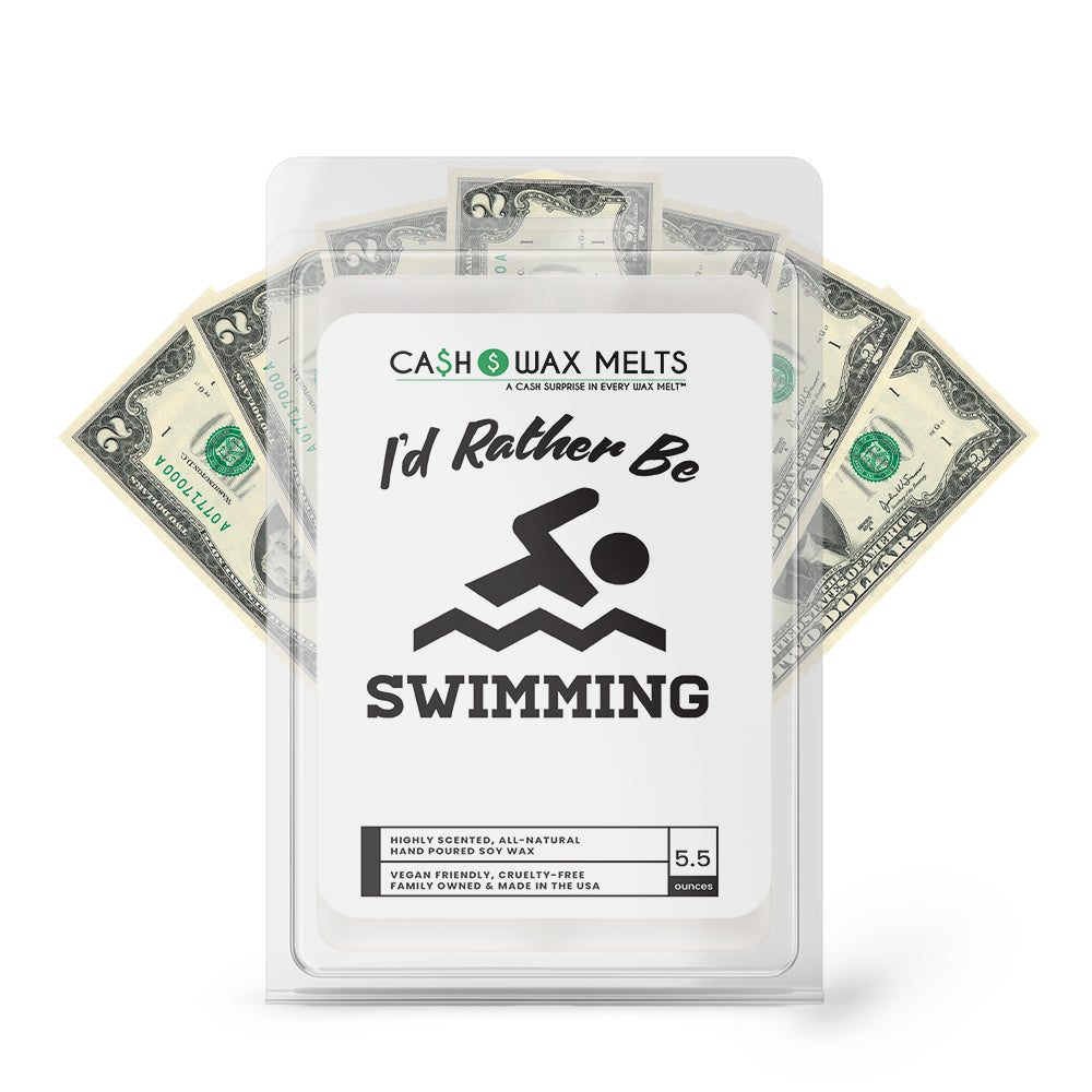 I'd rather be Swimming Cash Wax Melts