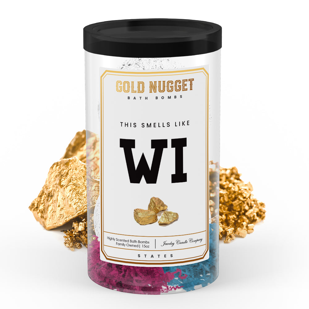 This Smells Like WI State Gold Nugget Bath Bombs