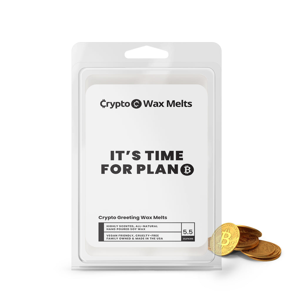 It's Time For Plan Crypto Greeting Wax Melts