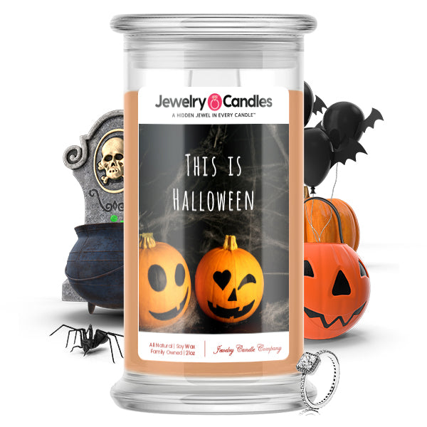 This Is halloween Jewelry Candle