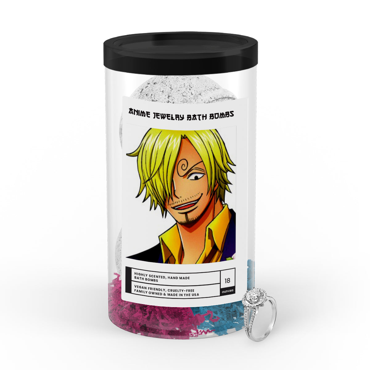 Sanji (サンジ) | Anime Jewelry Bath Bombs