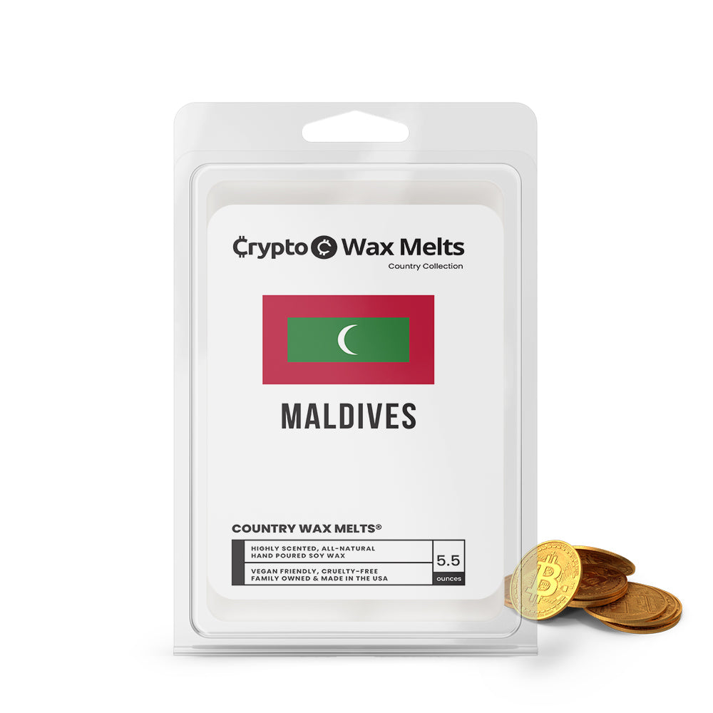Maldives Country Crypto Wax Melts
