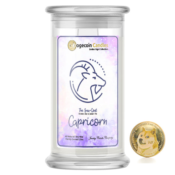 Capricorn Zodiac Dogecoin Candles