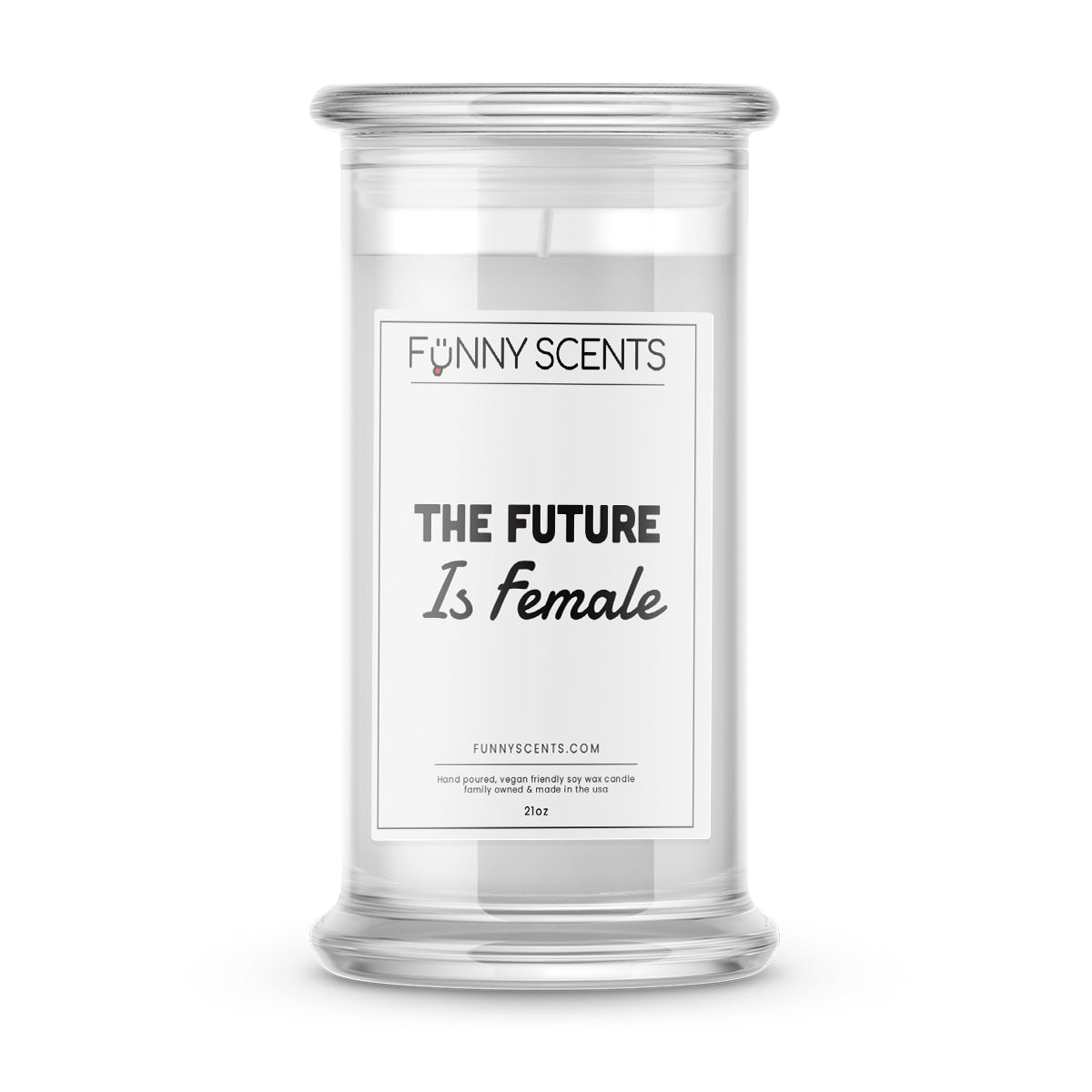 The Future Is Female Funny Candles
