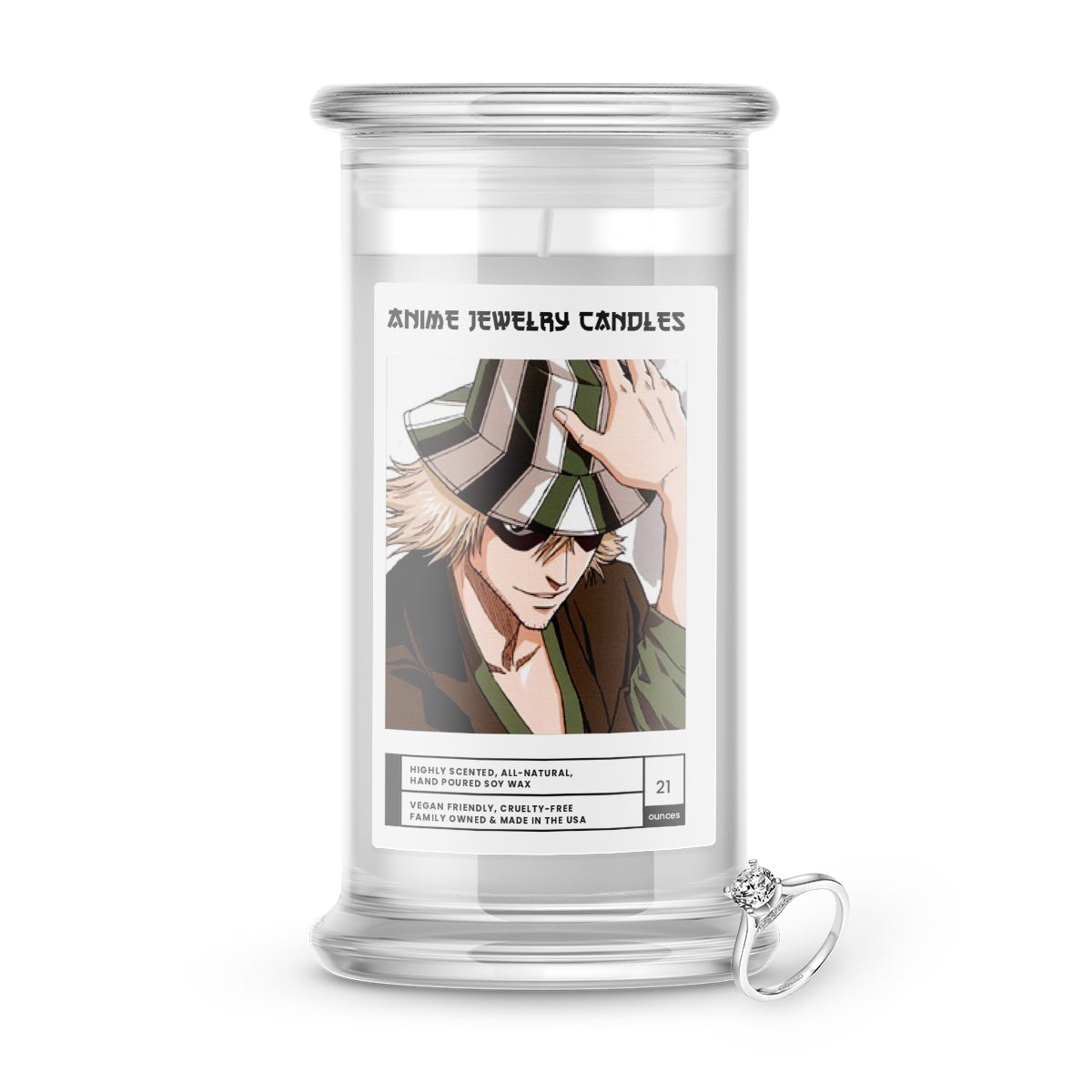 Urahara, Kisuke | Anime Jewelry Candles