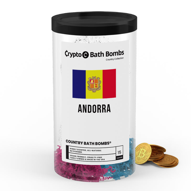 Andorra Country Crypto Bath Bombs