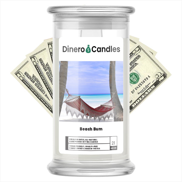 Beach Bum - Dinero Candles
