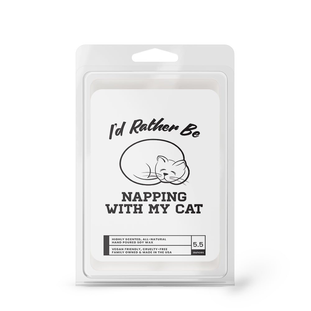 I'd rather be Napping With My Cat Wax Melts