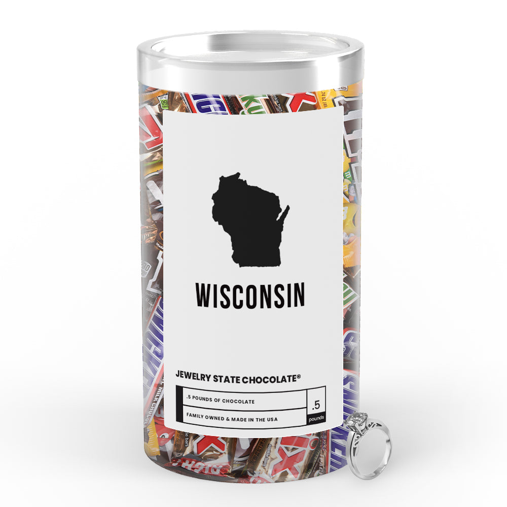 Wisconsin Jewelry State Chocolate