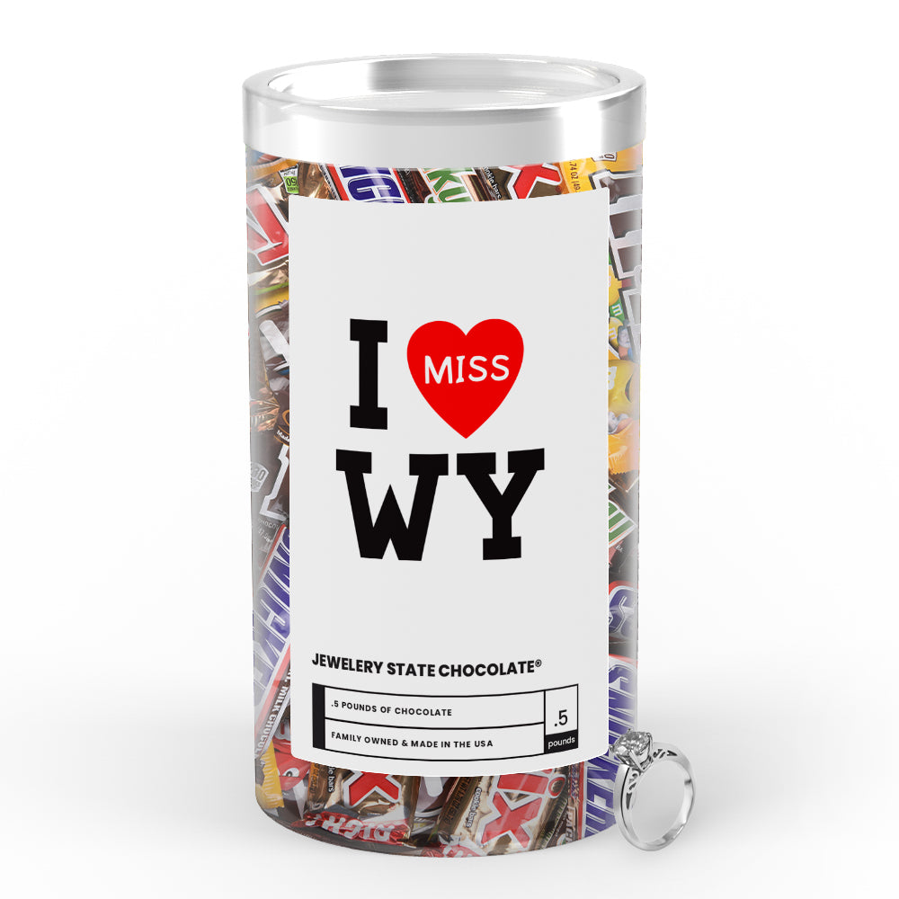I miss WY Jewelry State Chocolate