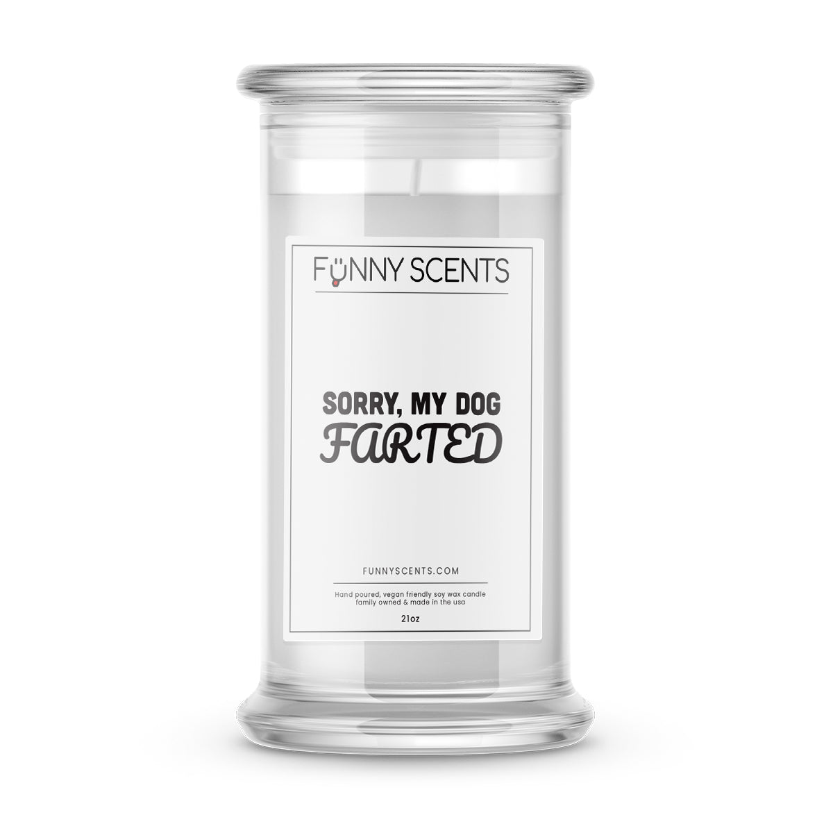 Sorry My Dog Farted Funny Candles