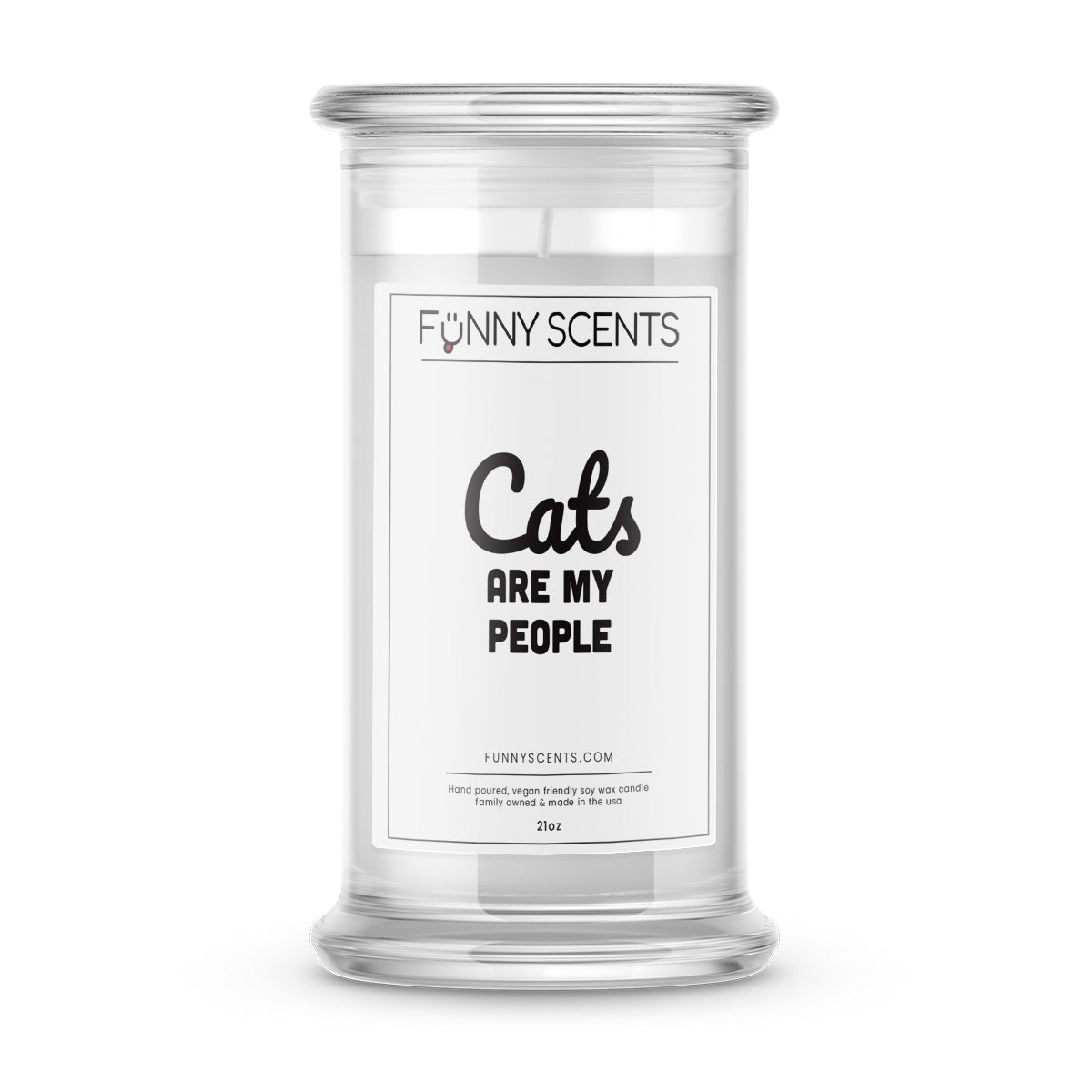 Cat are My People Funny Candles