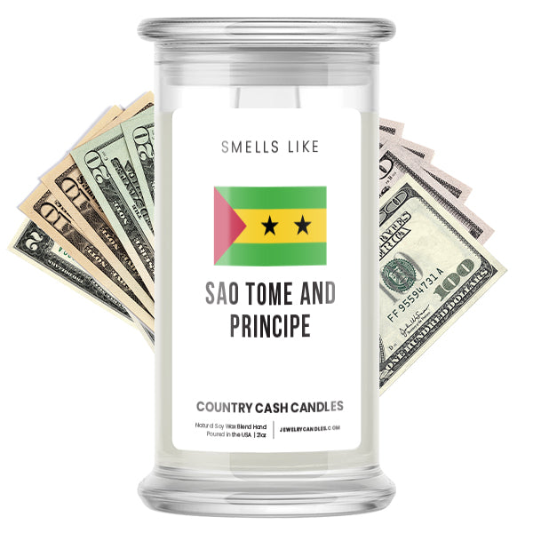 Smells Like Sao Tome and Principe Country Cash Candles