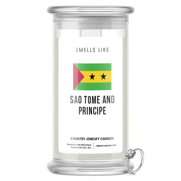 Smells Like Sao Tome and Principe Country Jewelry Candles
