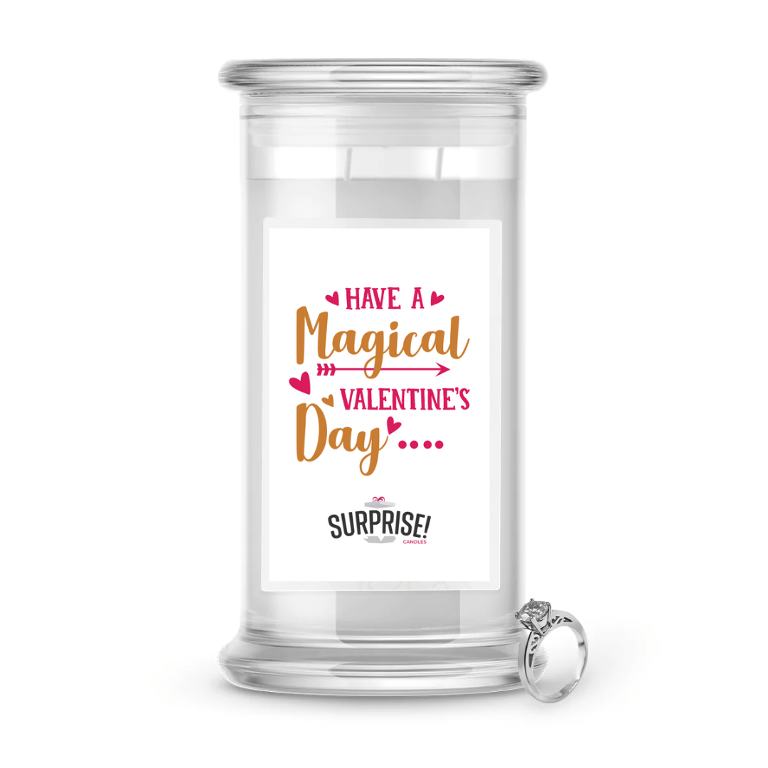 Have a Magical Valentine's Day | Valentine's Day Surprise Jewelry Candles