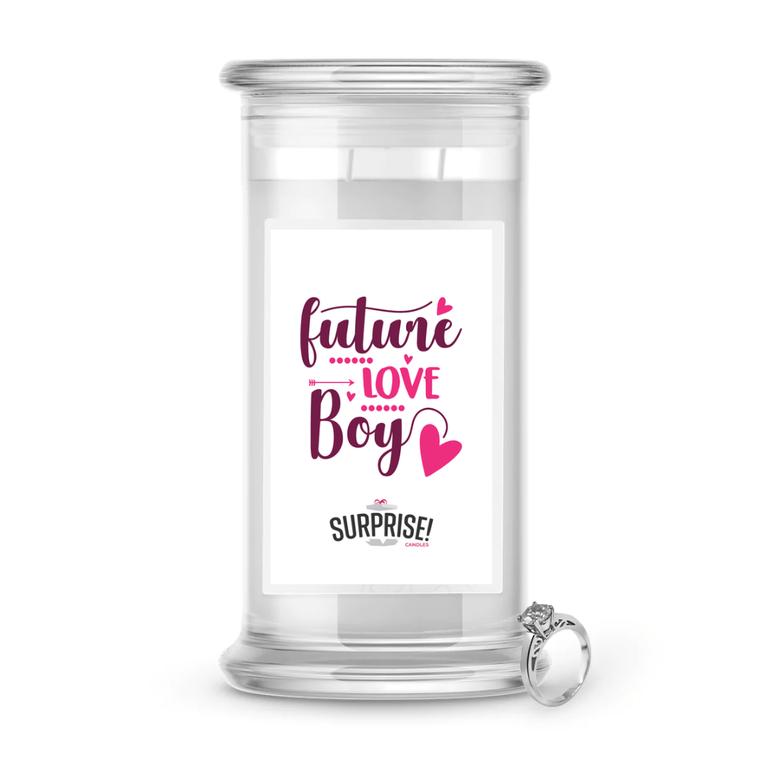 Future Love Boy | Valentine's Day Surprise Jewelry Candles