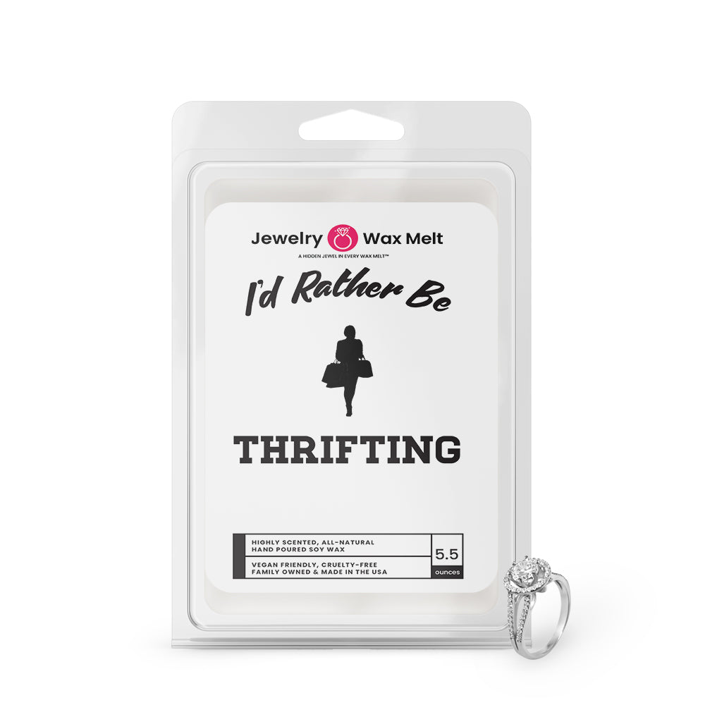 I'd rather be Thrifting Jewelry Wax Melts