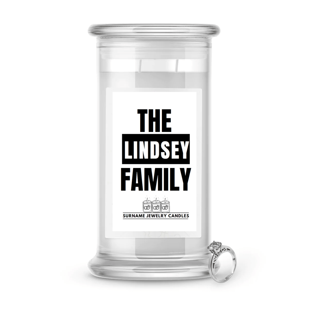 The Lindsey Family | Surname Jewelry Candles