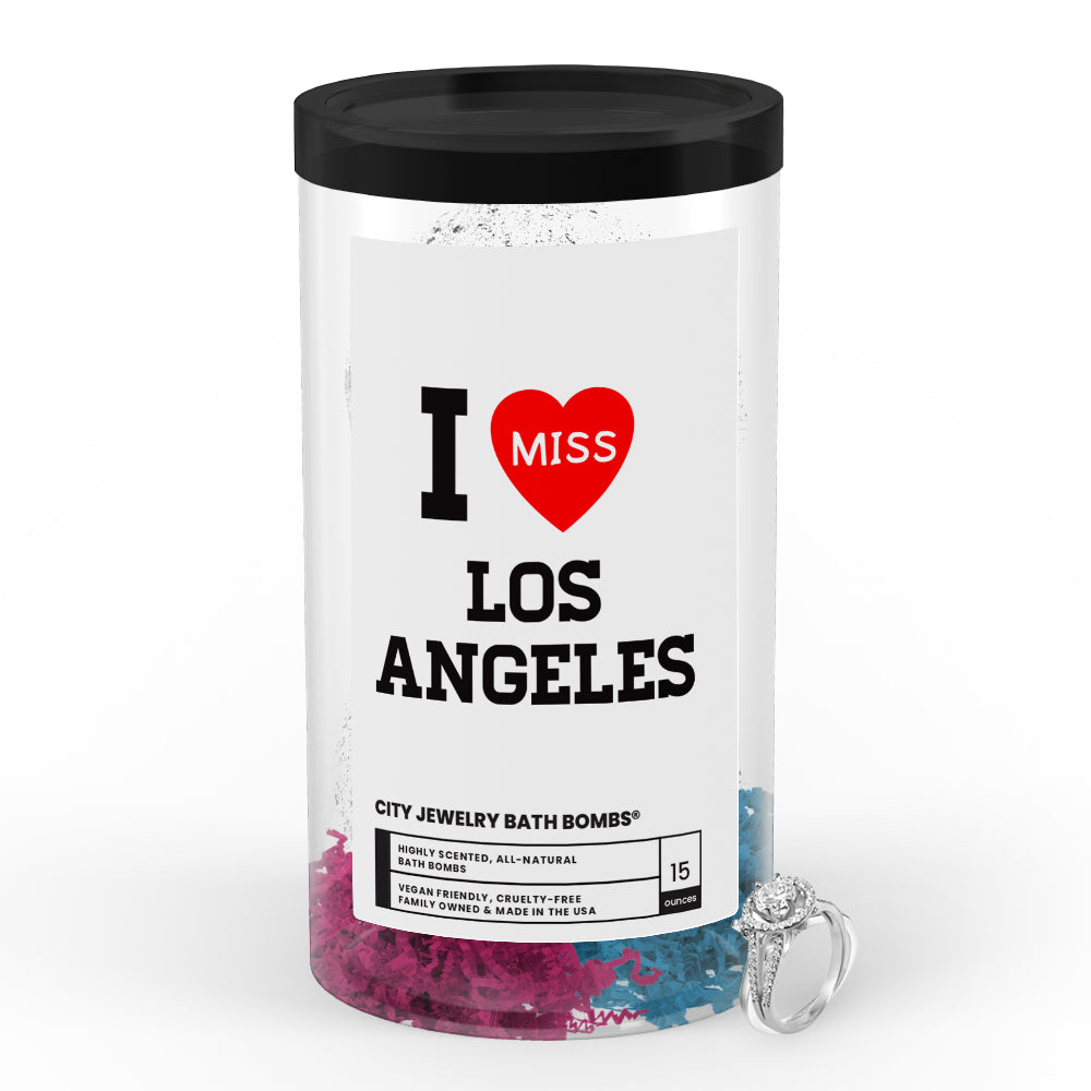 I miss Los Angeles City Jewelry Bath Bombs