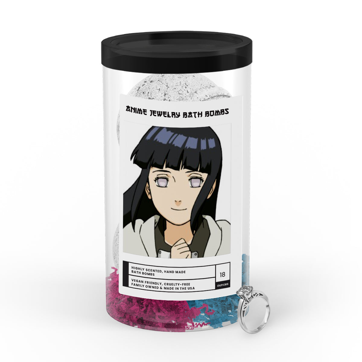 Hyuuga, Hinata (日向 ヒナタ) | Anime Jewelry Bath Bombs
