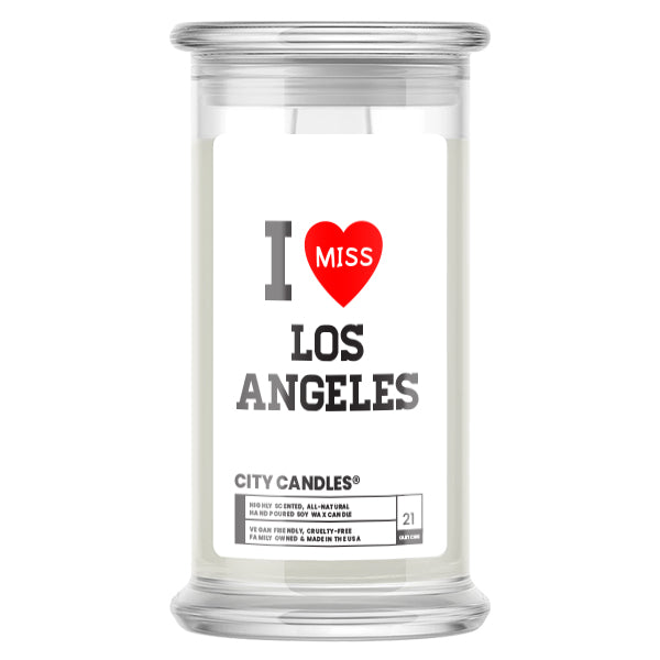 I miss Los Angeles City Candles