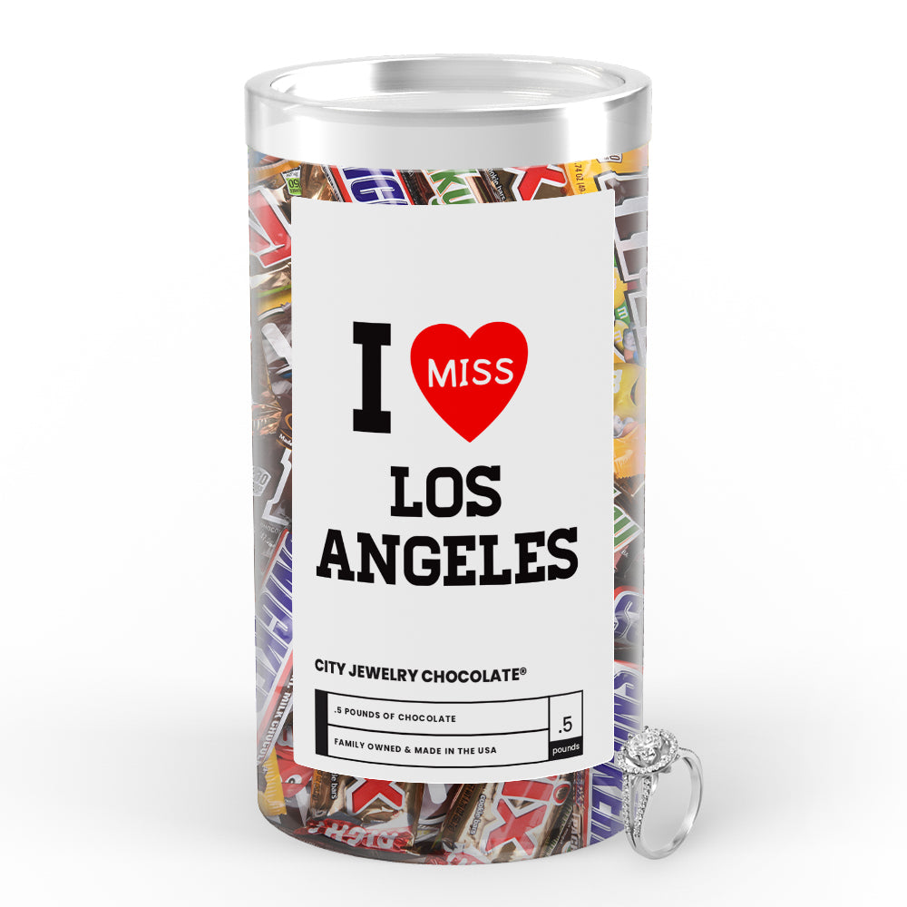 I miss Los Angeles City Jewelry Chocolate