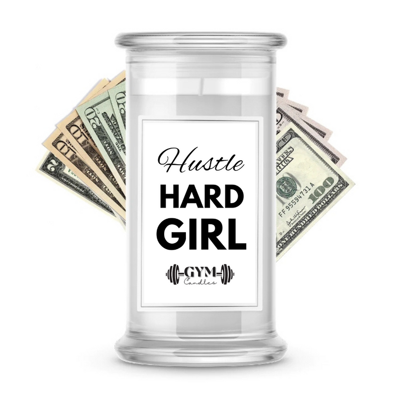 hustle HARD GIRL | Cash Gym Candles