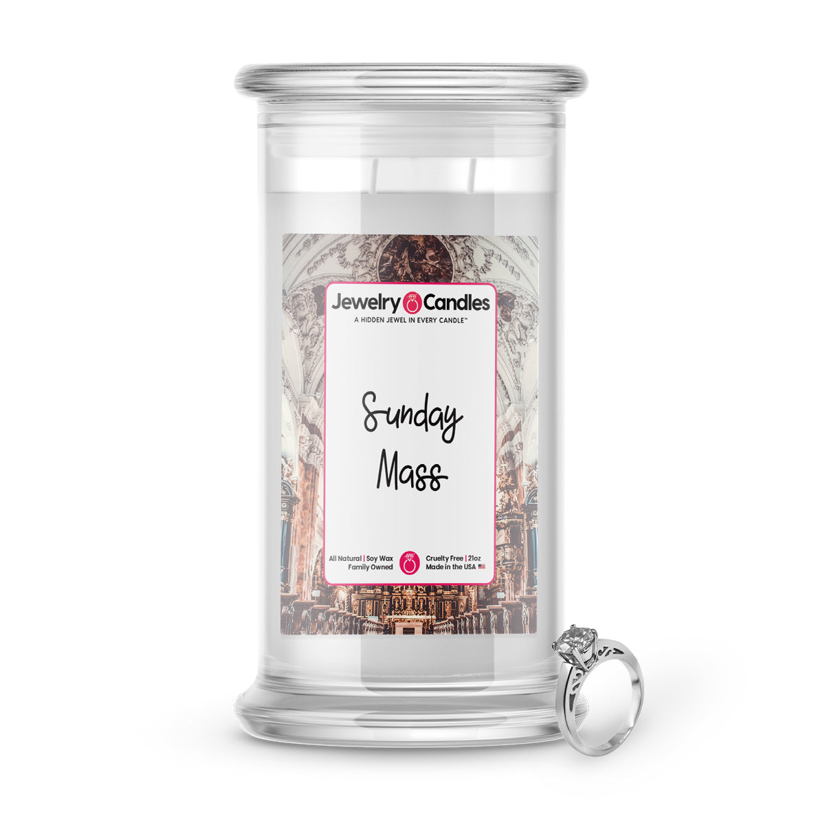 Sunday Mass Jewelry Candle