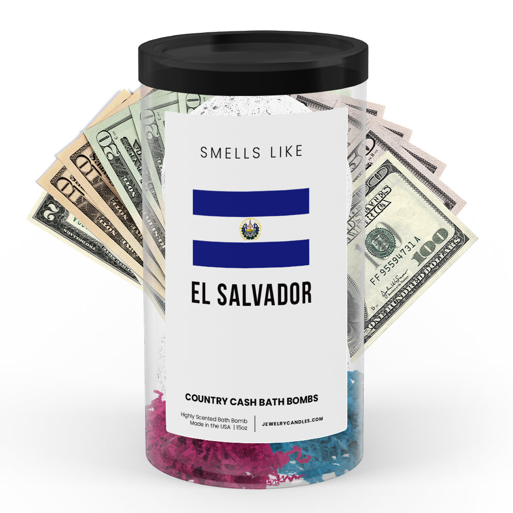 Smells Like EL Salvador Country Cash Bath Bombs