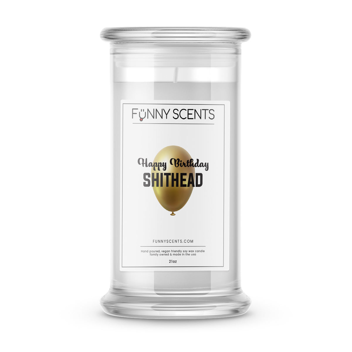 Happy Birthday Shithead Funny Candles